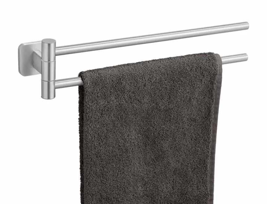 WENKO Handtuchhalter Porto Silber