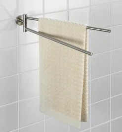 WENKO Handtuchhalter Bosio Silber