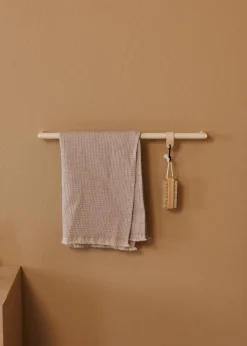 New Metallbude Handtuchhalter Vana 55x7 rund Cashew