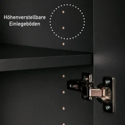 Sale Inter Link Haushaltsschrank Galleria Anthrazit