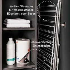 Sale Inter Link Haushaltsschrank Galleria Anthrazit