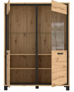 Outlet FORTE Highboard Farida Eiche Artisan