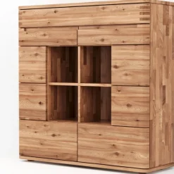 Hot MAISON Highboard Indianapolis Buche Natur