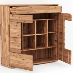 Hot MAISON Highboard Indianapolis Buche Natur