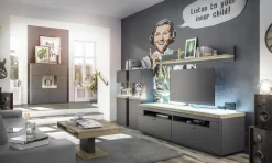 Online set one by Musterring Highboard Lancaster Grau