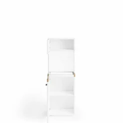 Clearance set one by Musterring Highboard Lancaster Weiß