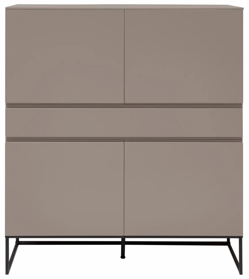 Hot Wohnconcept Highboard Saposa Basalt