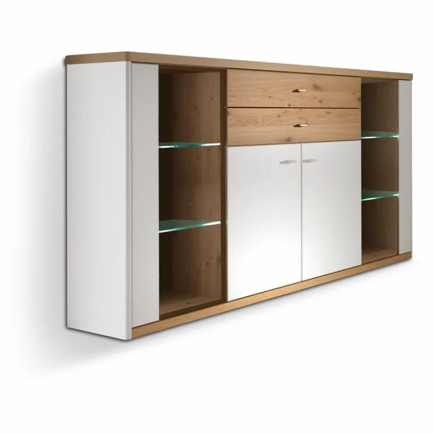 Hot Wehrsdorfer Highboard Andorra Weiß