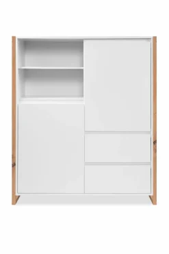 Hot Highboard Denver Weiß