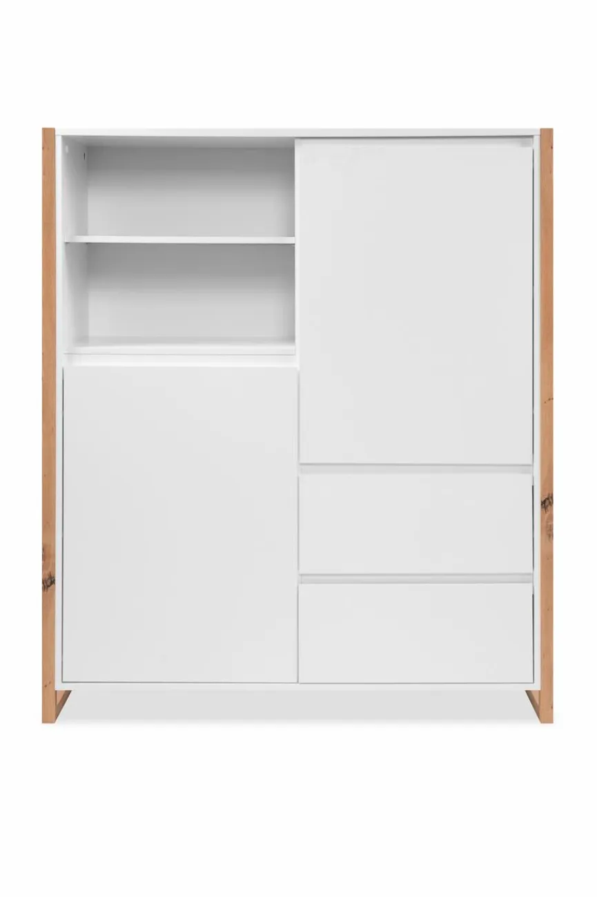 Hot Highboard Denver Weiß