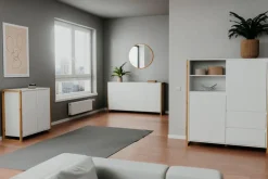 Hot Highboard Denver Weiß