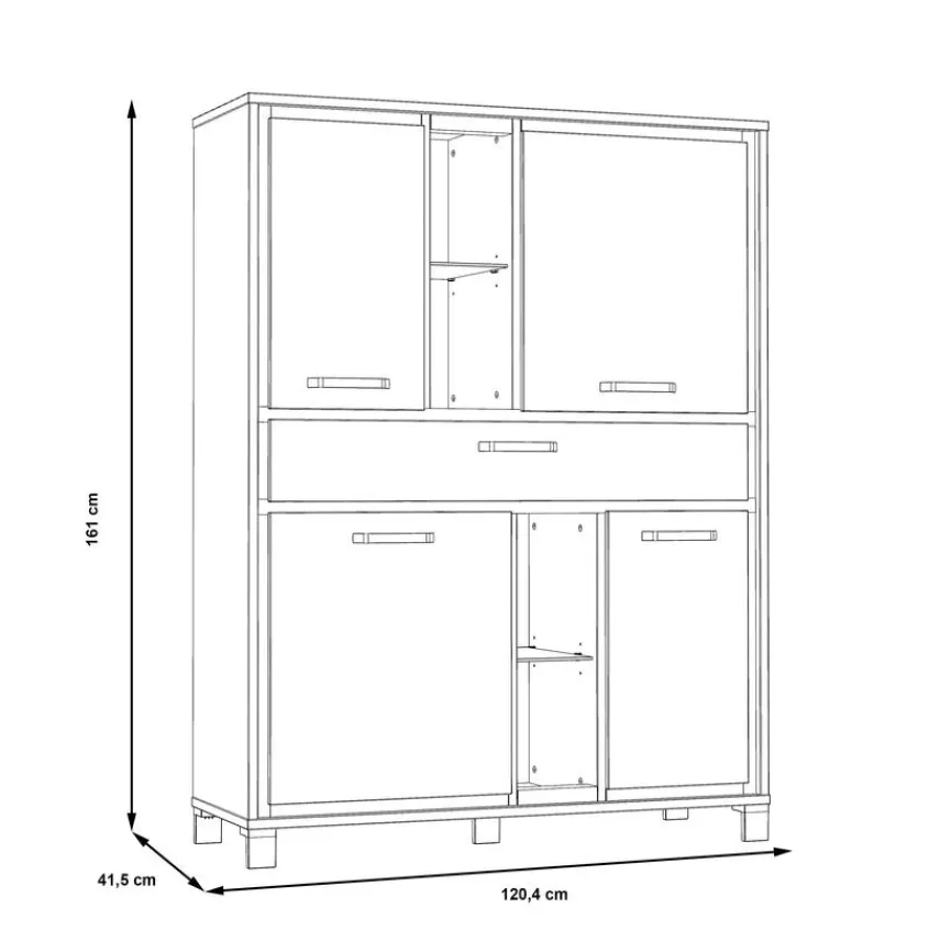 FORTE Highboard Farida