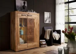 Outlet G+K Highboard Fort Worth Wildeiche