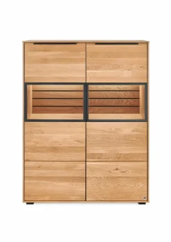 New set one by Musterring Highboard Jackson Eiche