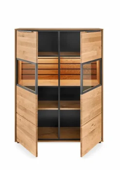 New set one by Musterring Highboard Jackson Eiche