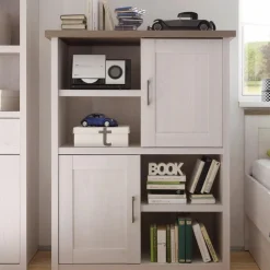 Clearance BEGABINO Highboard Luca Weiß