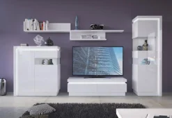 Discount Wójcik Highboard Lyon Weiß