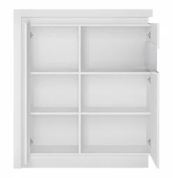 Discount Wójcik Highboard Lyon Weiß