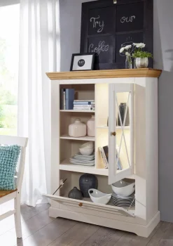 Hot G+K Highboard Minnesota Weiß