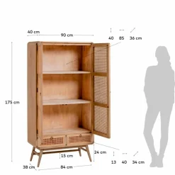 Kave Home Highboard Nalu Natur
