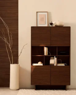 Clearance Kave Home Highboard Norlen Nussbaum