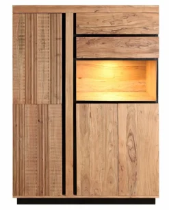 Clearance WOLFMÖBEL Highboard Paris Stone