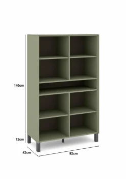 Online set one by Musterring Highboard Reno Olivgrün