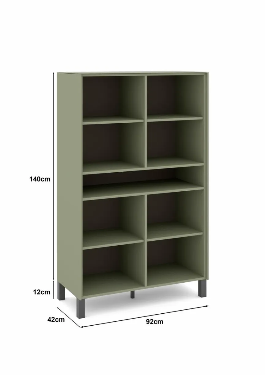 Online set one by Musterring Highboard Reno Olivgrün