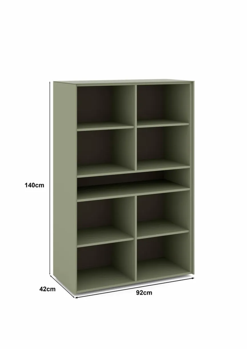 Online set one by Musterring Highboard Reno Olivgrün