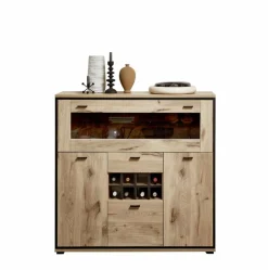 Hot Wohnconcept Highboard Ruben Eiche