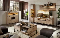 Hot Wohnconcept Highboard Ruben Eiche