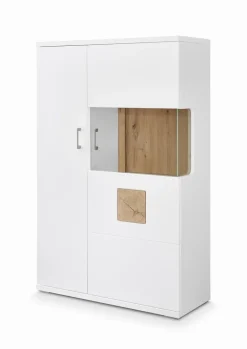 Online IDEAL Wohnen Highboard Topeka Weiß / Hochglanz