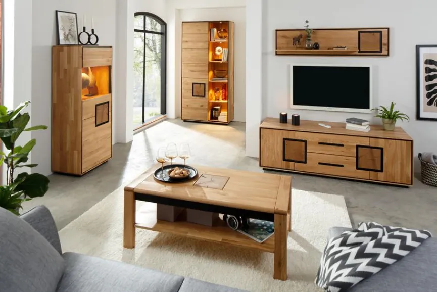 Best G+K Highboard Toronto Wildeiche geölt