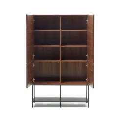 Kave Home Highboard Verdrana Nussbaum