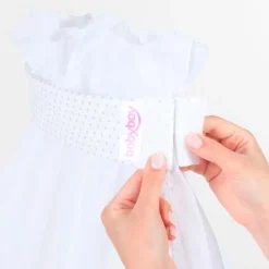 Online babybay Himmel Hellgrau / Weiß