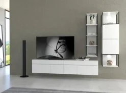 New Wohnconcept Hängeregal Saposa Weiß