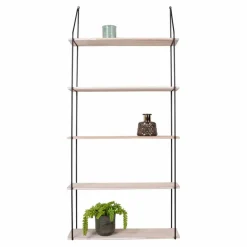 New DAHEIM Hängeregal Eindhoven Schwarz