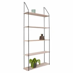 New DAHEIM Hängeregal Eindhoven Schwarz