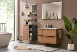 Outlet Hängeschrank-Kombi Manhattan Eiche