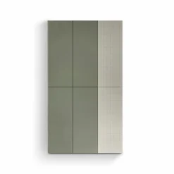 Best Hängeschrank-Kombination Pixel 04 Weiß / Grün