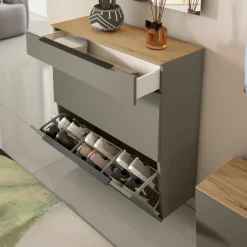 Clearance Arredokit Hängeschuhschrank Milana Lava