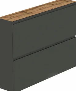 New Arredokit Hängeschuhschrank Gardasee Anthrazit