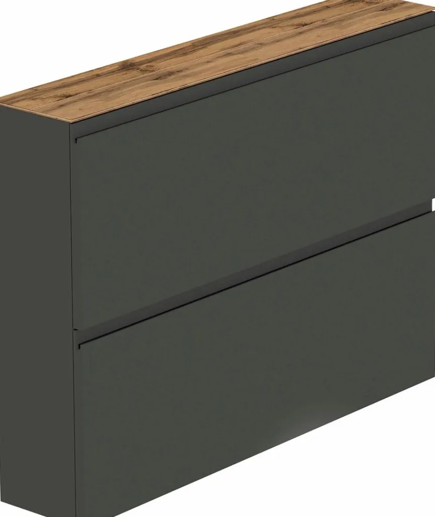 New Arredokit Hängeschuhschrank Gardasee Anthrazit