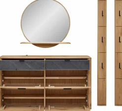 Best Wohnconcept Hängeschuhschrank Montepane Wildeiche