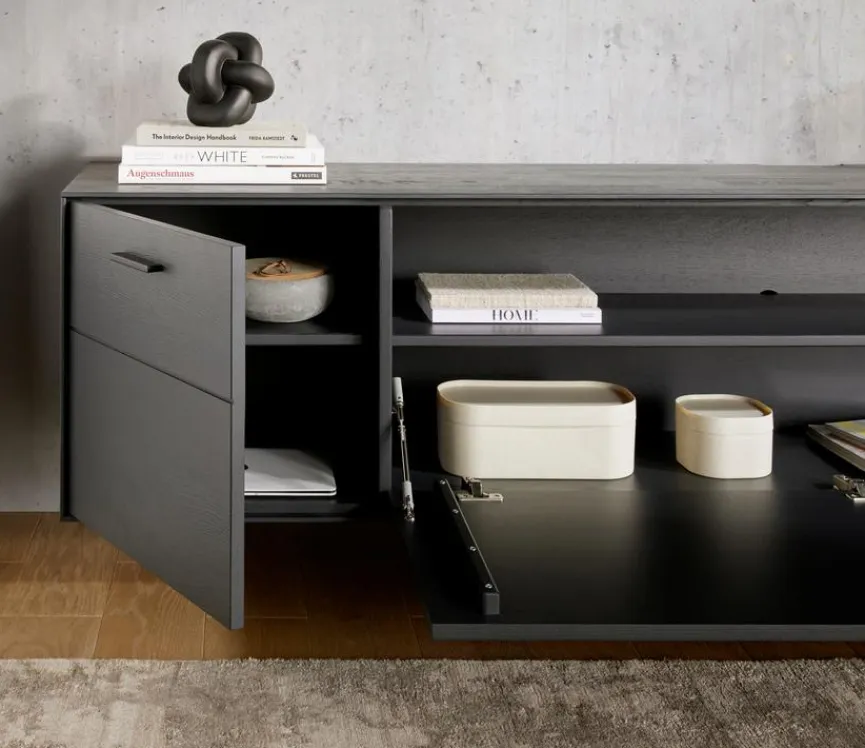 Best CASEDO Hänge-TV-Lowboard Cordoba Anthrazit