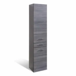 Clearance Held-Möbel Hochschrank Florida Eiche Rauchsilber