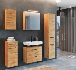 Clearance Held-Möbel Hochschrank Manchester Wotaneiche