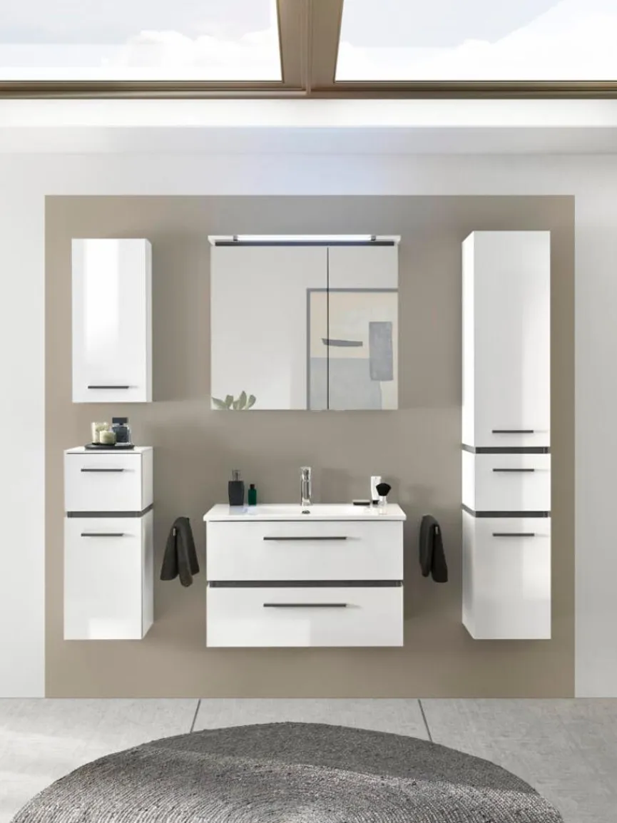 Online Musterring Hochschrank Rimini Weiß