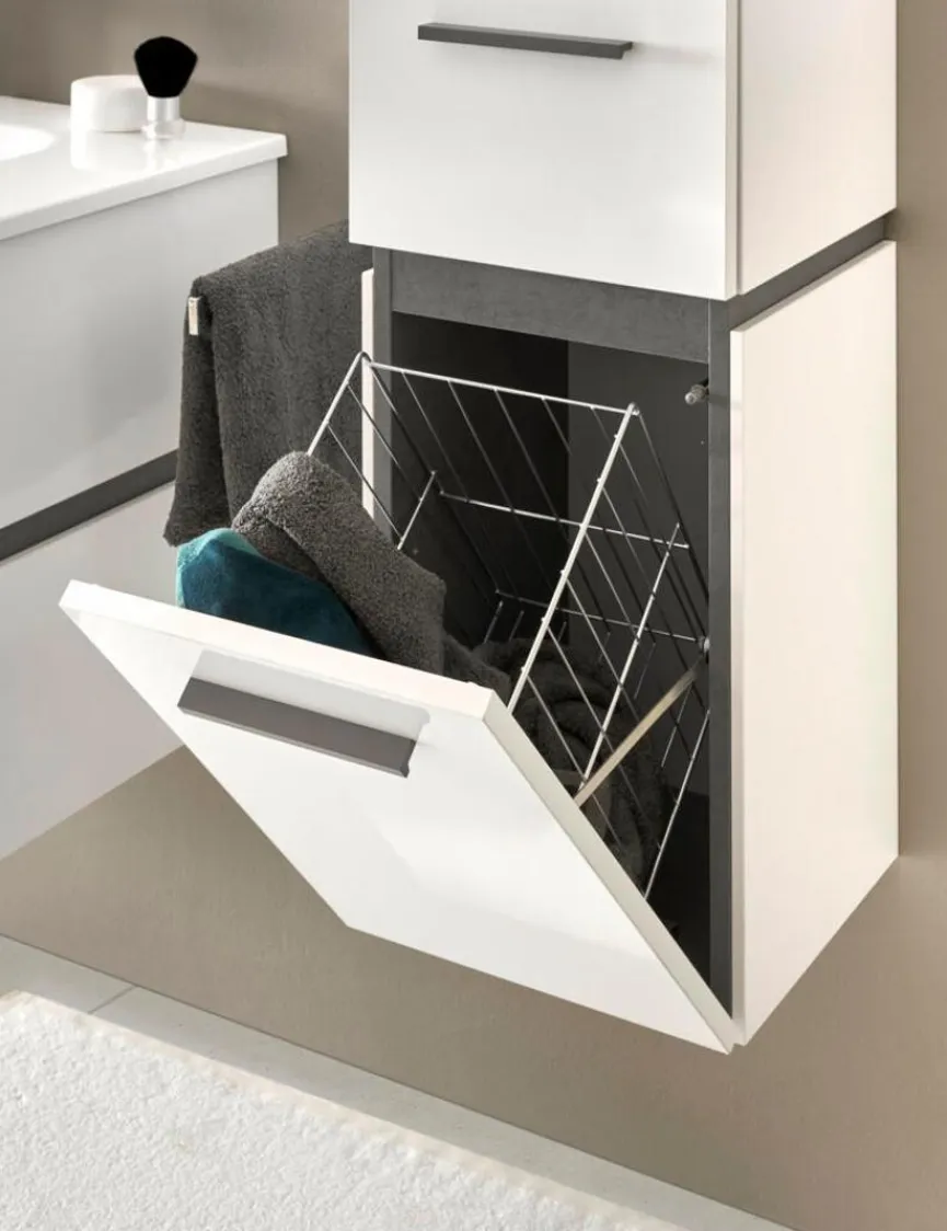 Online Musterring Hochschrank Rimini Weiß