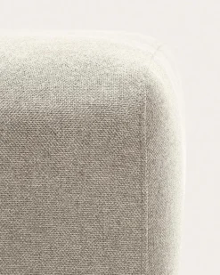 Outlet Kave Home Hocker, Abschlusselement Neom Beige